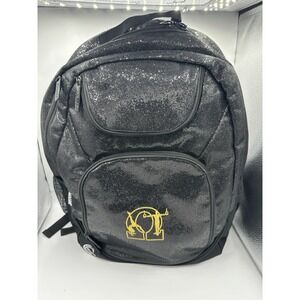 Chassé Sequin Backpack Black Sparkle Dance Cheer Gym Bag New No Tags